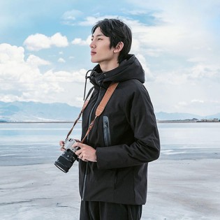 90 GO FUN Temperature Control Down Jacket Black (L)